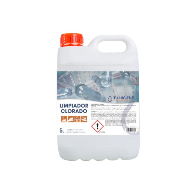 Detergente clorado profesional que proporciona alto poder de limpieza y desodorización de las zonas tratadas. 